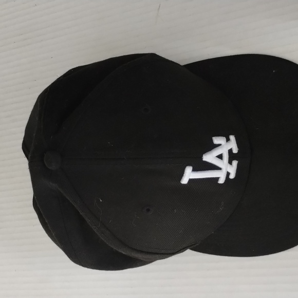 Los Angeles LA Dodgers Black Baseball Hat - Picture 2 of 9